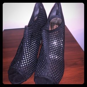 Women Dressed High Heel Shoes